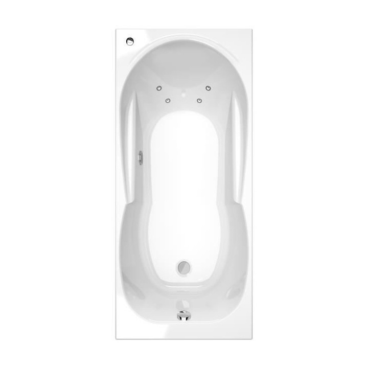 ALLIBERT BATH & DESIGN Baignoire balnéo rectangulaire COOLEO 170 x 80