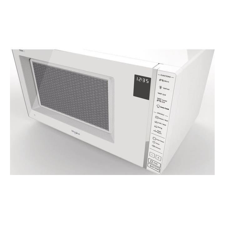 WHIRLPOOL MWP304W Micro-Ondes Posable Gril & vapeur - COOK30 - Blanc -