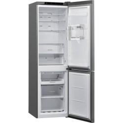 WHIRLPOOL - W7911IOXAQUA - Réfrigérateur combiné - 360 L (256 + 104)- Total NoFrost - L60cm x H201cm - Inox