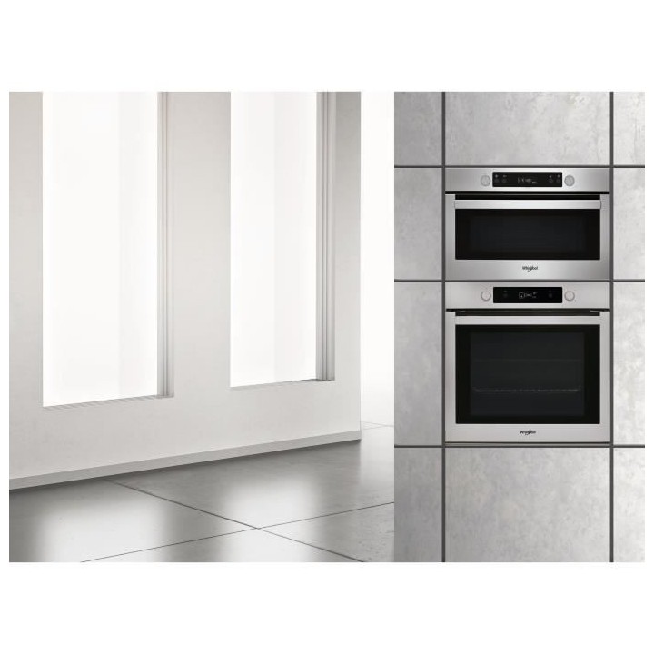 WHIRLPOOL AMW 784/IX - Micro ondes monofonction encastrable - Inox - 3