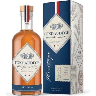 Fondaudege - Héritage - Single Malt - Whisky français - 40.0% Vol. -