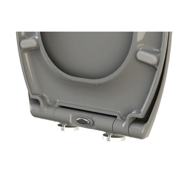 Abattant WC en thermodur - fermeture progressive et déclipsable FALLY