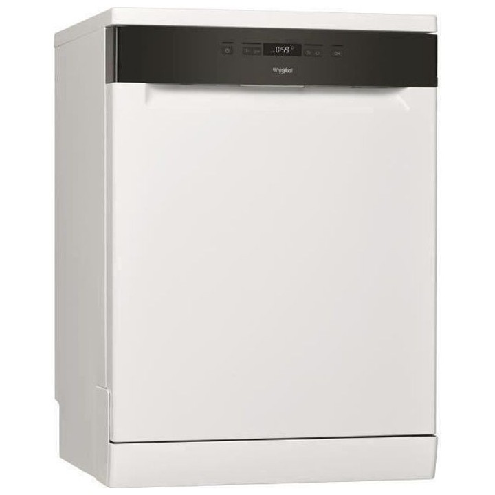 Lave-vaisselle pose libre WHIRLPOOL OWFC3C26 - 14 couverts - Induction