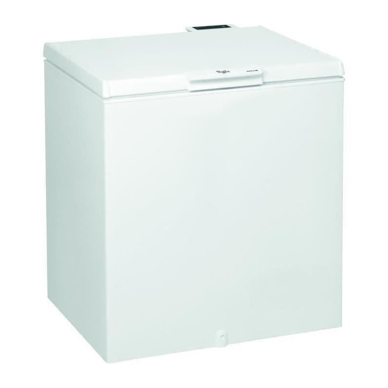 WHIRLPOOL WHM2110 - Congélateur coffre - 204L - Froid statique - A+ - L 81cm x H 86,5cm - Blanc