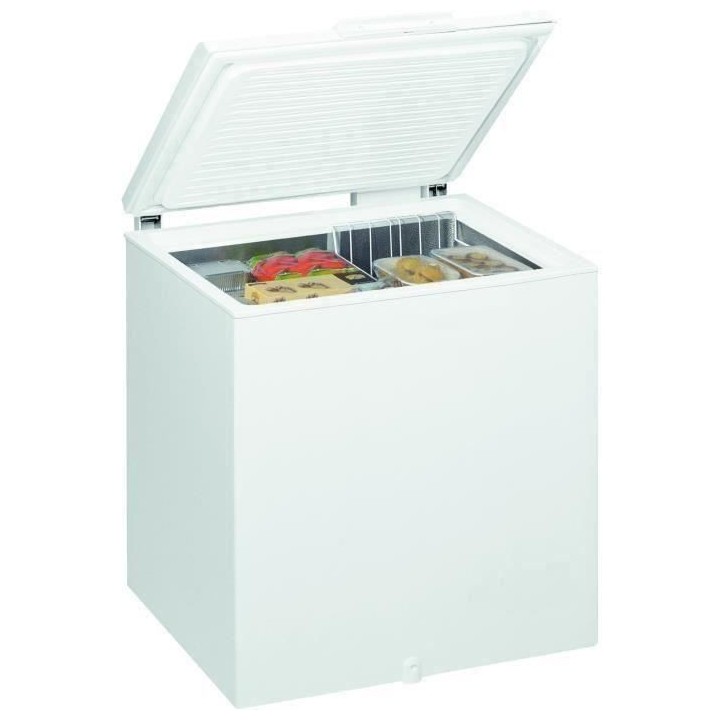 WHIRLPOOL WHM2110 - Congélateur coffre - 204L - Froid statique - A+ -