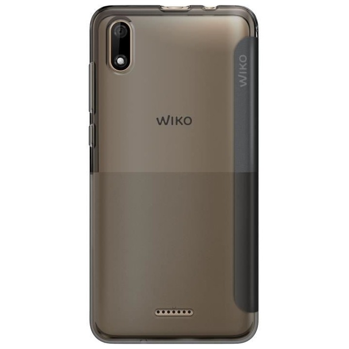 WIKO Etui Folio Easy Grise pour Wiko Y60
