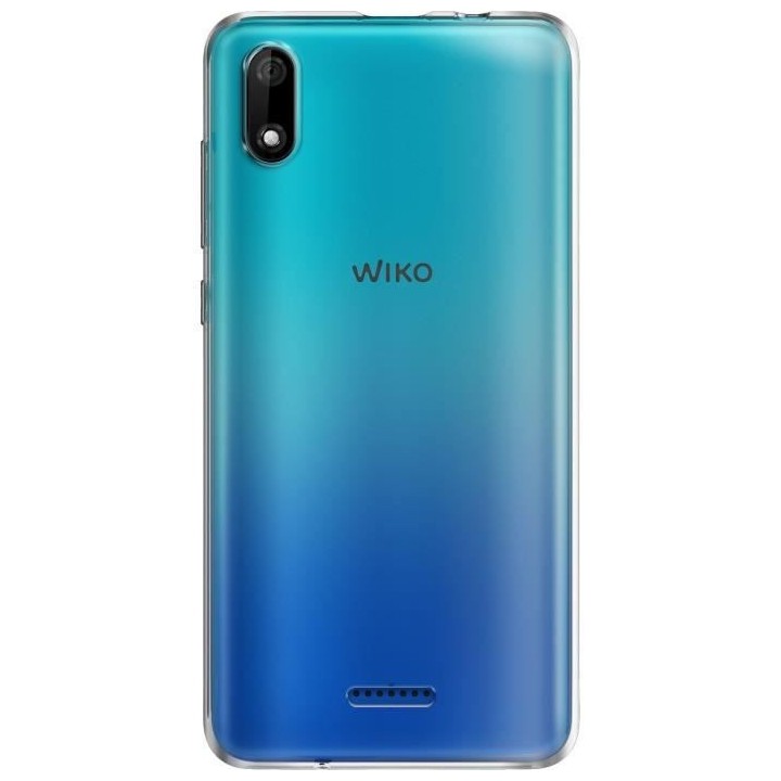 WIKO - PACK COQUE FLEXIBLE + VERRE TREMPE: WIKO Y60