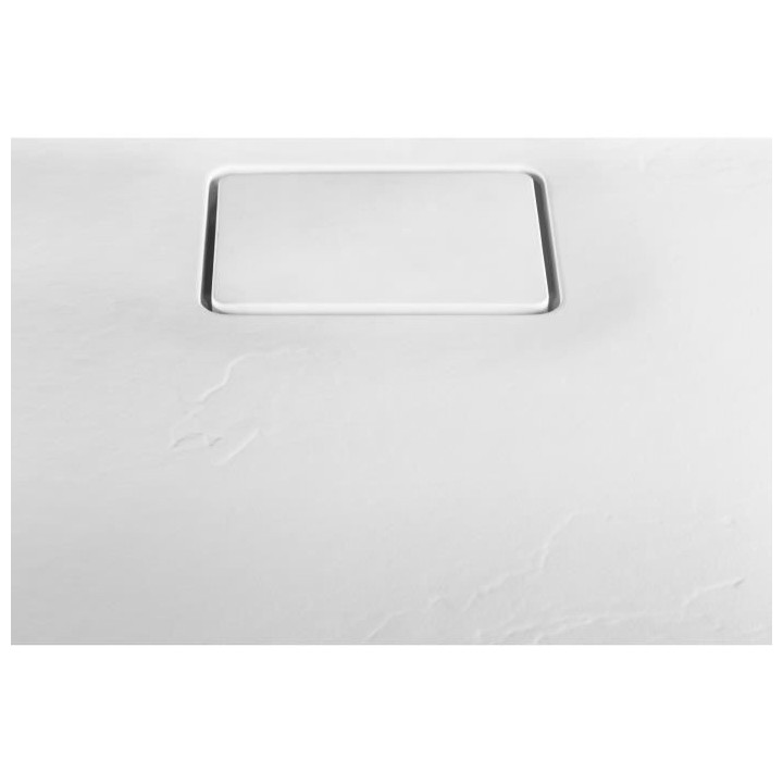 Receveur de douche extra-plat texture effet pierre TERRENO RECTANGLE 1