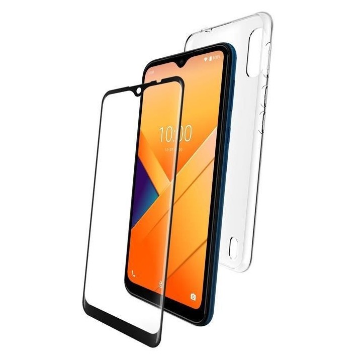 WIKO PACK COQUE FLEXIBLE + VERRE TREMPE: WIKO Y81