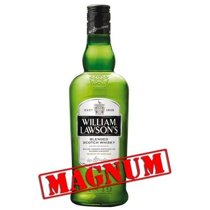 Whisky William Lawson's - Blended whisky - Ecosse - 40%vol - 200cl