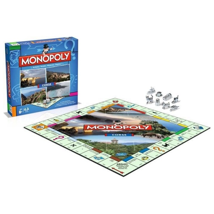MONOPOLY Corse - Jeu de societé - Version française