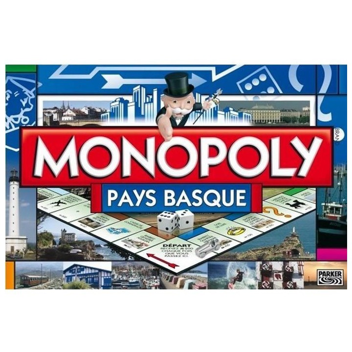 MONOPOLY Pays Basque - Jeu de societé - Version française