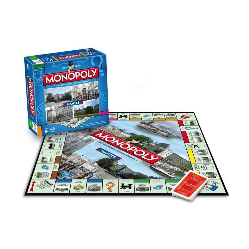 MONOPOLY Nantes - Jeu de societé - Version française