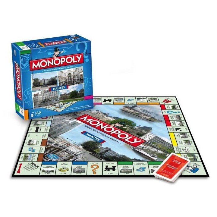 MONOPOLY Nantes - Jeu de societé - Version française