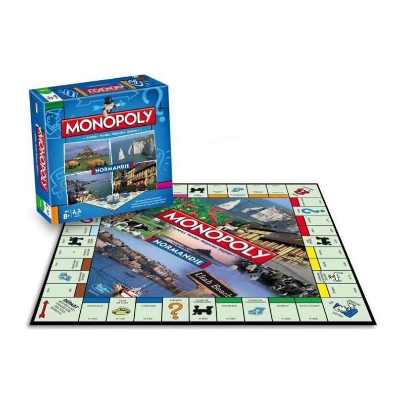 MONOPOLY Normandie - Jeu de societé - Version française