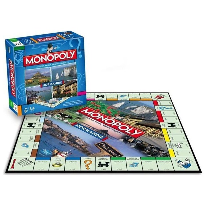MONOPOLY Normandie - Jeu de societé - Version française