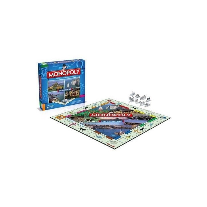 MONOPOLY Normandie - Jeu de societé - Version française