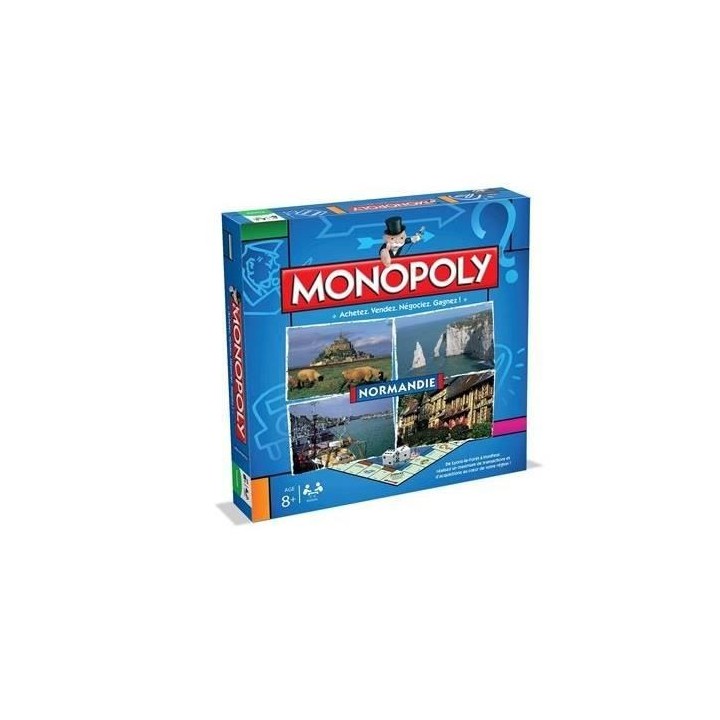 MONOPOLY Normandie - Jeu de societé - Version française