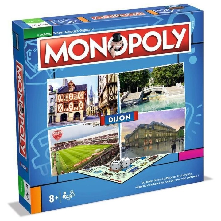 MONOPOLY - Dijon - Jeu de societé - Version française
