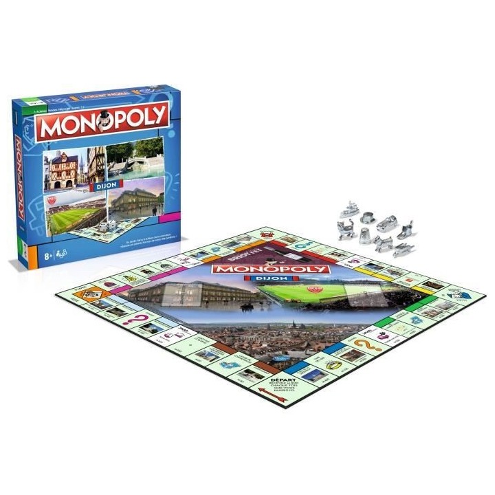 MONOPOLY - Dijon - Jeu de societé - Version française