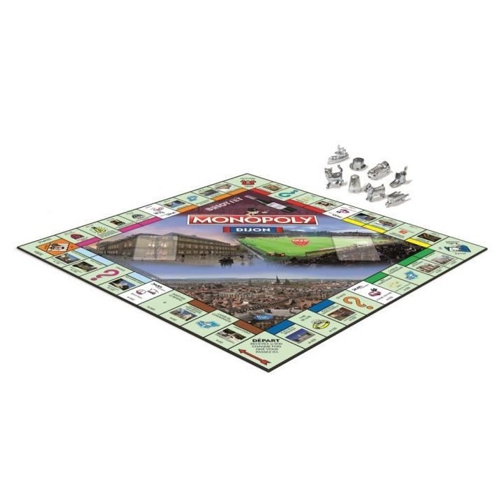 MONOPOLY - Dijon - Jeu de societé - Version française