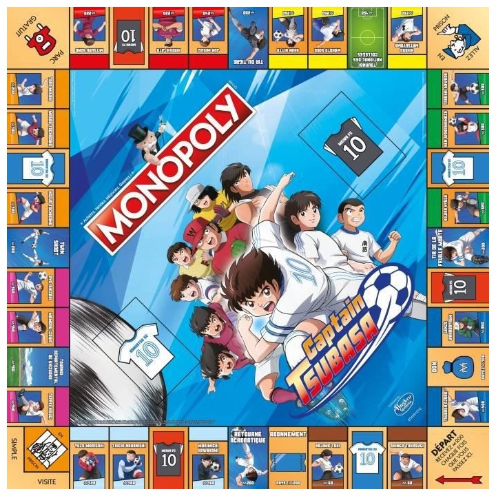 MONOPOLY Captain Tsubasa - Olive et Tom - Jeu de société