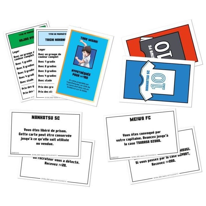 MONOPOLY Captain Tsubasa - Olive et Tom - Jeu de société