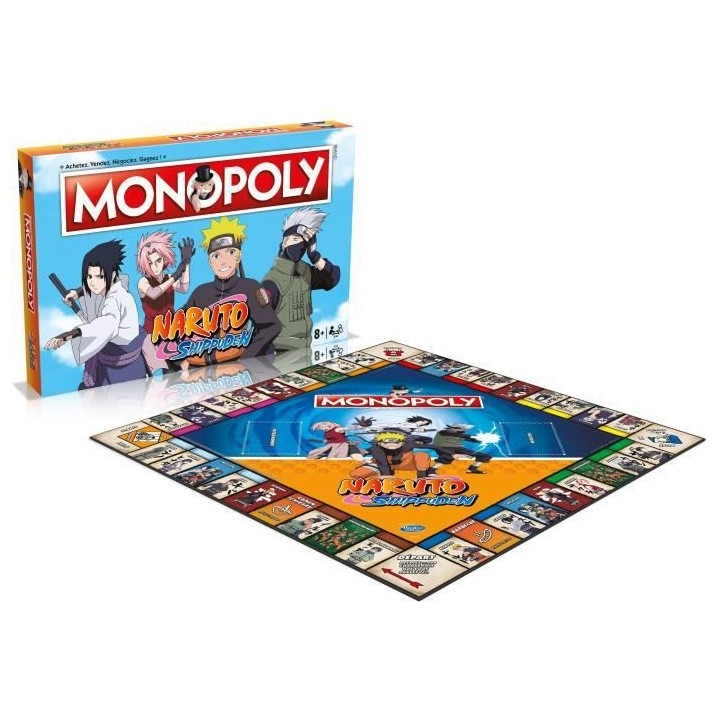 MONOPOLY Naruto - Jeu de société