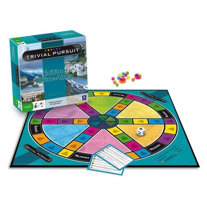 WINNING MOVES Trivial Pursuit Rhones-Alpes