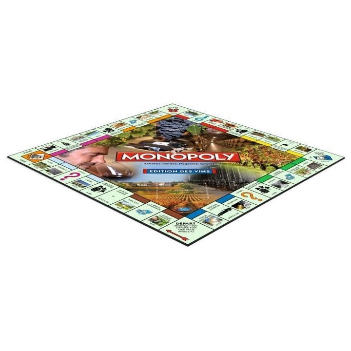 MONOPOLY - Editions des vins - Jeu de societé - Version française