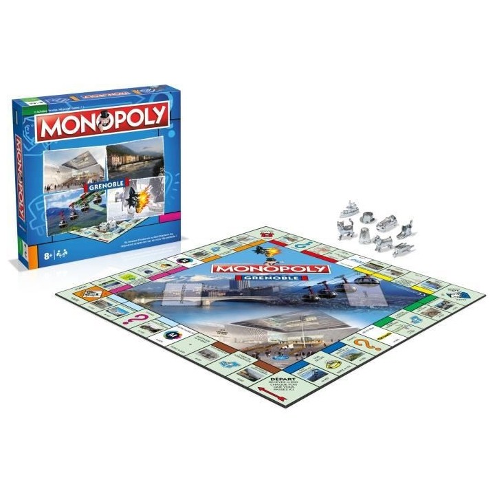 MONOPOLY Grenoble - Jeu de societé - Version française