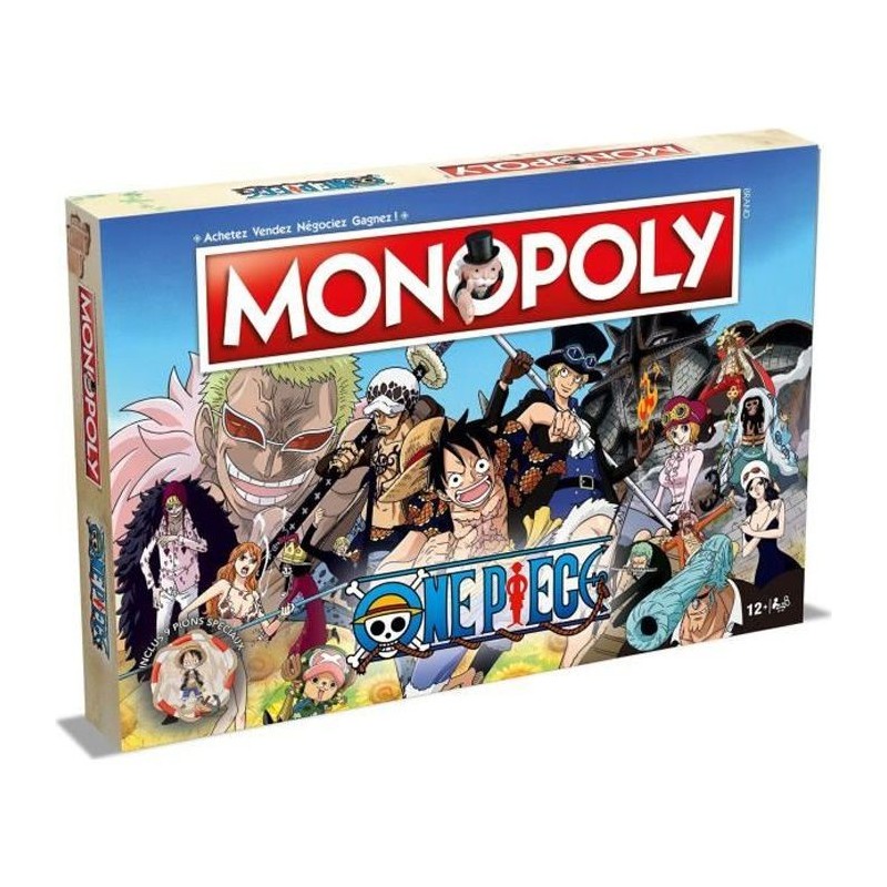 MONOPOLY One Piece - Jeu de société - Version française