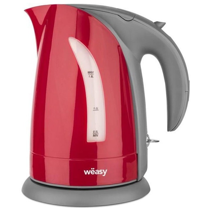 WEASY SW8 - Bouilloire électrique 1,8 L - Rouge
