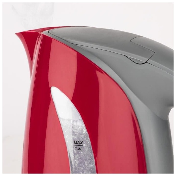 WEASY SW8 - Bouilloire électrique 1,8 L - Rouge