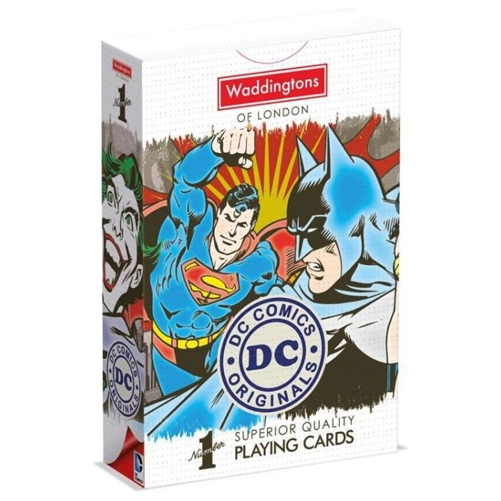 WADDINGTONS N°1 - Dc Comics - Jeu de 54 cartes
