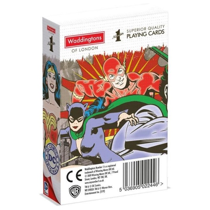 WADDINGTONS N°1 - Dc Comics - Jeu de 54 cartes