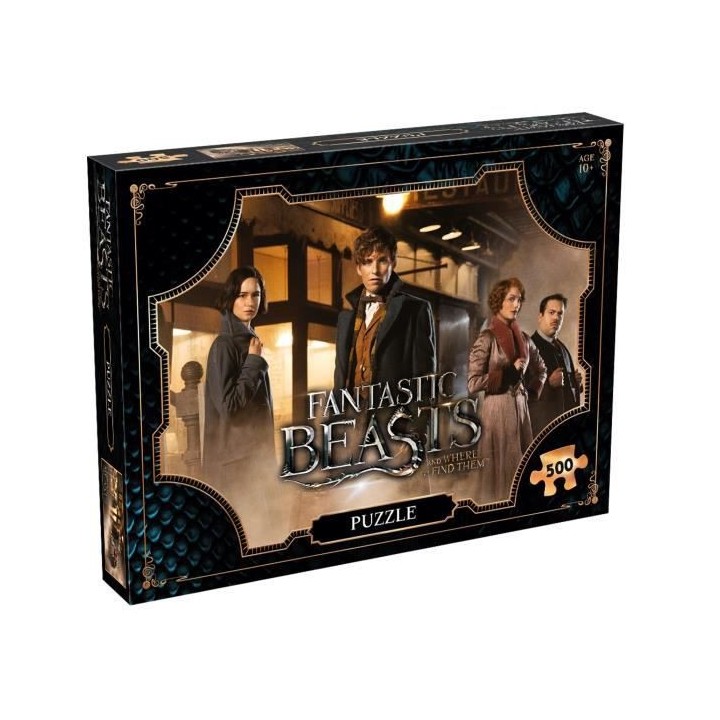 PUZZLE - Les animaux fantastiques - 500 pieces