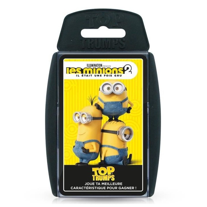 LES MINIONS 2 Jeu de cartes Top Trumps