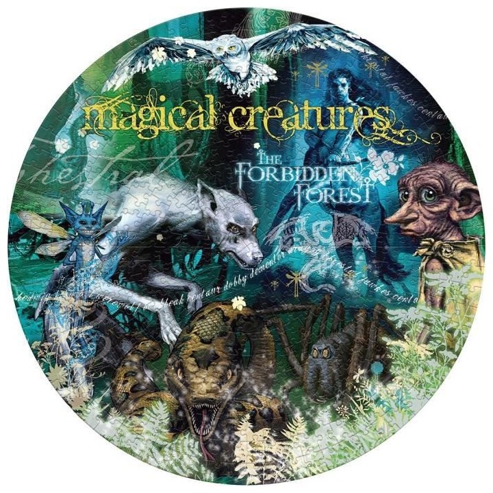 PUZZLE HARRY POTTER ET LES CREATURES MAGIQUES 500 PIECES - NOUVELLE ED
