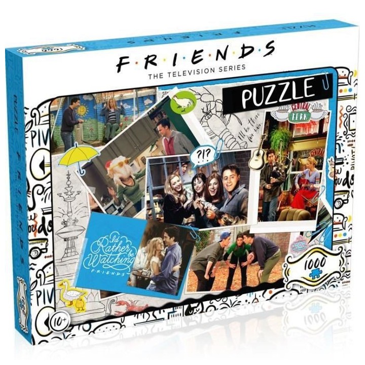 FRIENDS Puzzle Scrapbook 1000 pieces