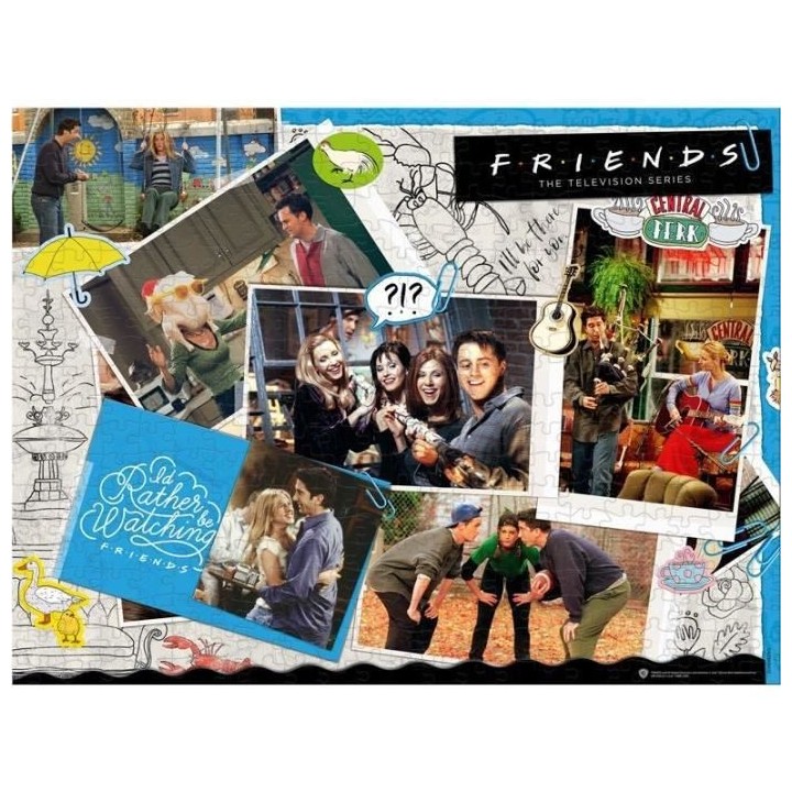 FRIENDS Puzzle Scrapbook 1000 pieces