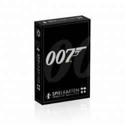 Jeu de 54 cartes James Bond