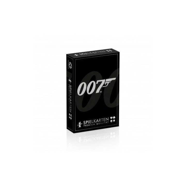 Jeu de 54 cartes James Bond