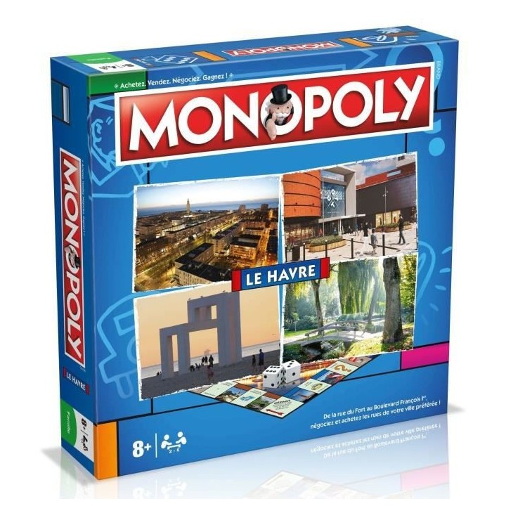 MONOPOLY Le Havre - WINNING MOVES