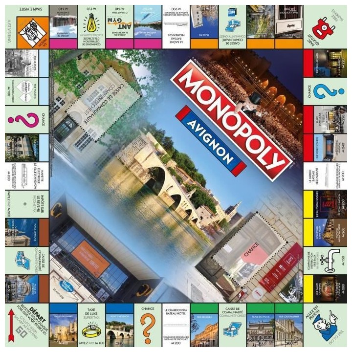 MONOPOLY AVIGNON - Jeu de société