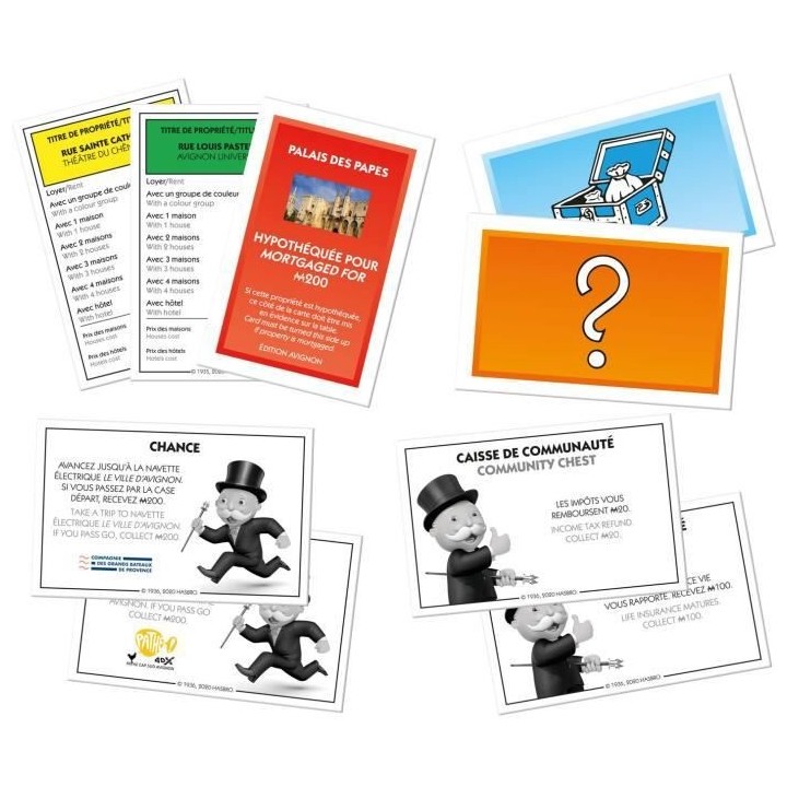 MONOPOLY AVIGNON - Jeu de société