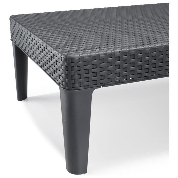 Allibert by KETER – Jaipur – bain de soleil – en résine imitati