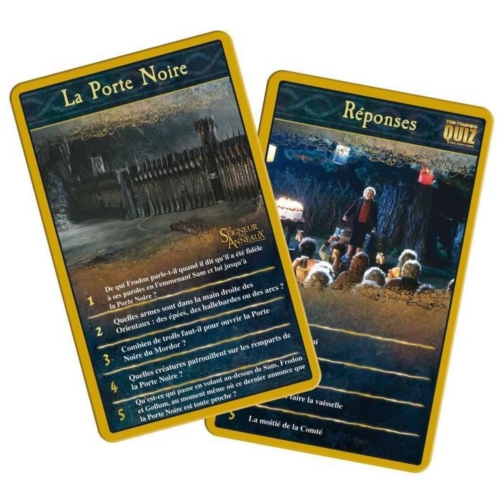 LE SEIGNEUR DES ANNEAUX Quiz