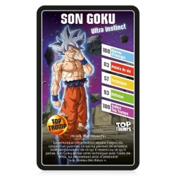 DRAGON BALL SUPER Jeu de cartes Top Trumps