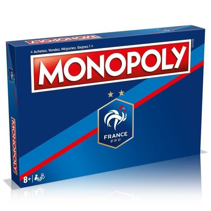 MONOPOLY FFF - Fédération Française de Football - Jeu de société